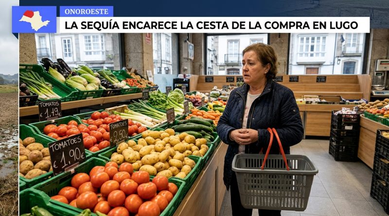 La sequía encarece la alimentación del ganado y agrava las dificultades de las explotaciones lucenses