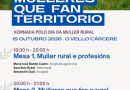 Lugo dará voz a seis mujeres rurales para debatir sobre el futuro del campo y de los pueblos
